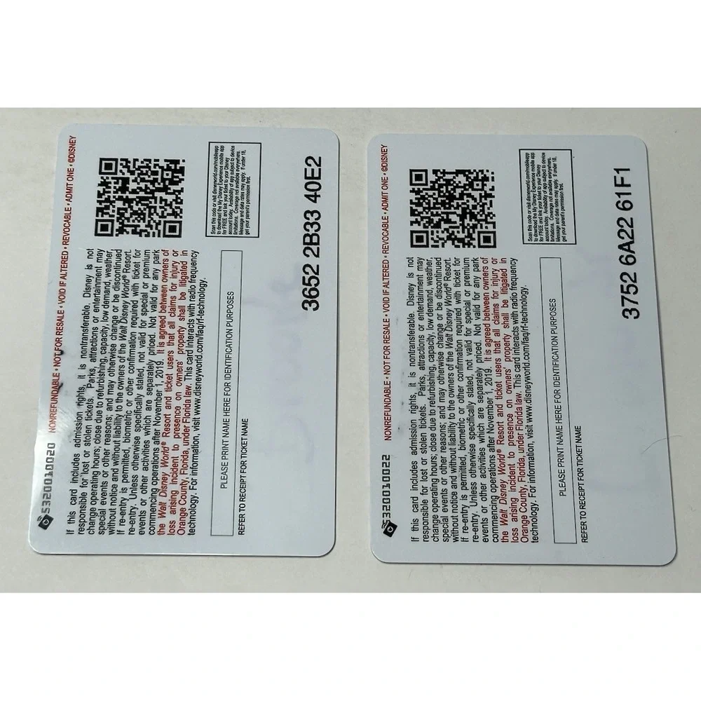 Walt Disney World Theme Park Card Used‎ Miguel Coco Chewbacca Souvenir Card